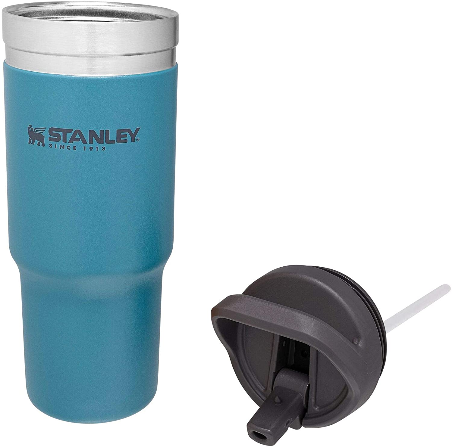 PERFUMARIA Garrafa Stanley 750ml e Copo Stanley 473ml Verde - kit